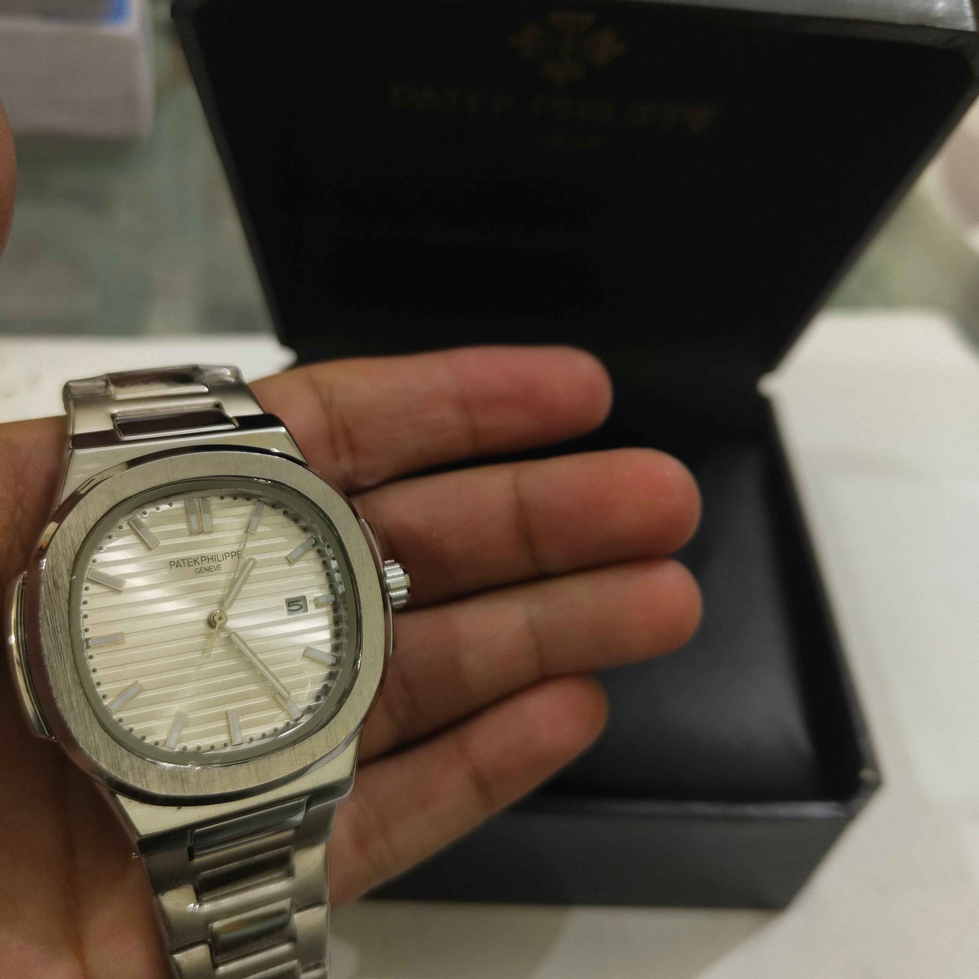 Patek Philippe - Geneve Nautilus Wrist Watch For Men