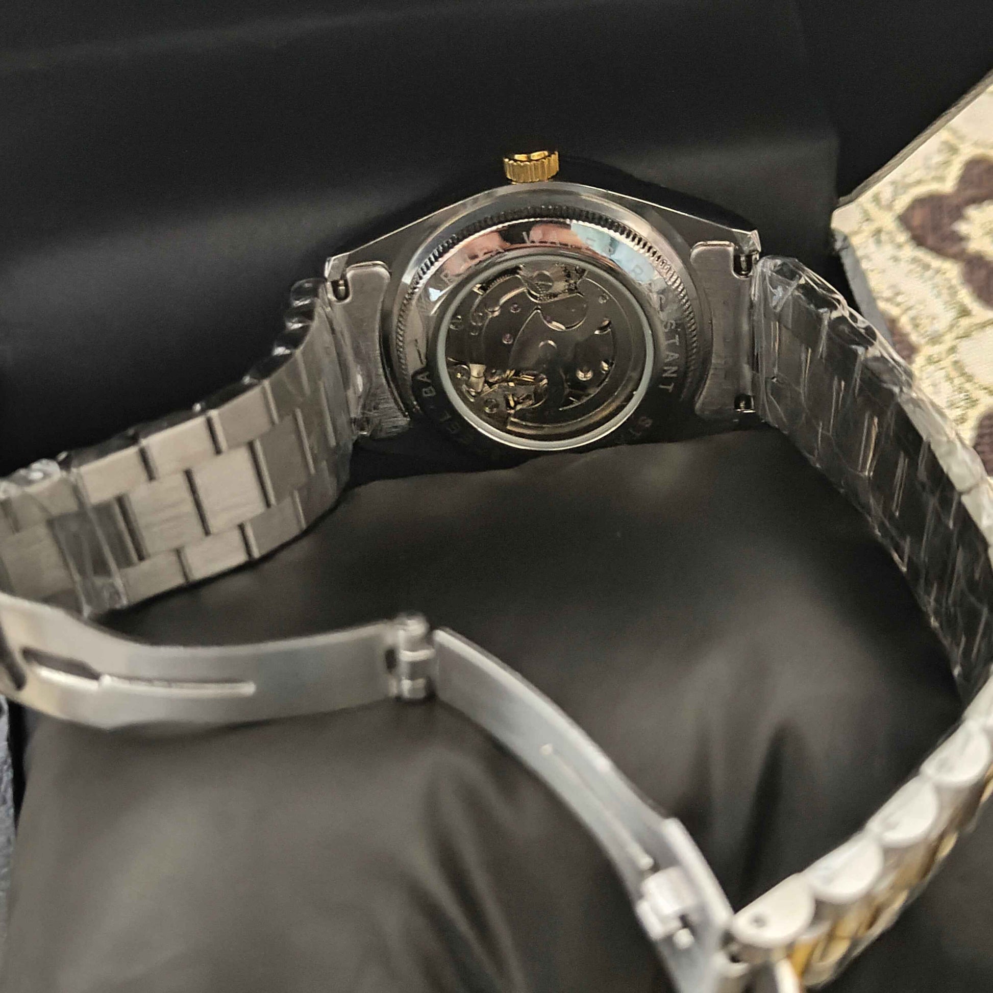 Rolex Single Eye Tt Golden Automatic Watch