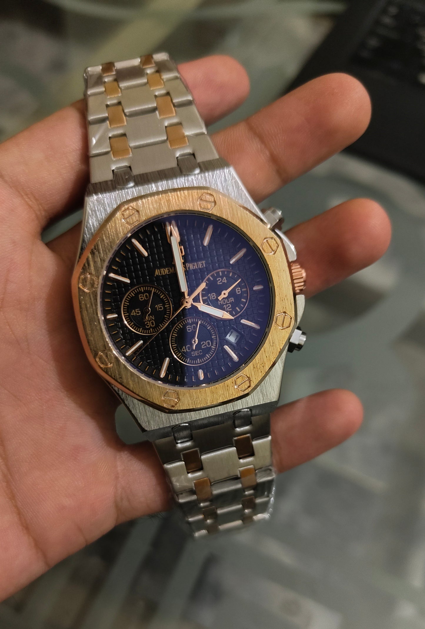 Audemars Piguet Royal Oak Black Dial Ceramic Chronograph 26240CE
