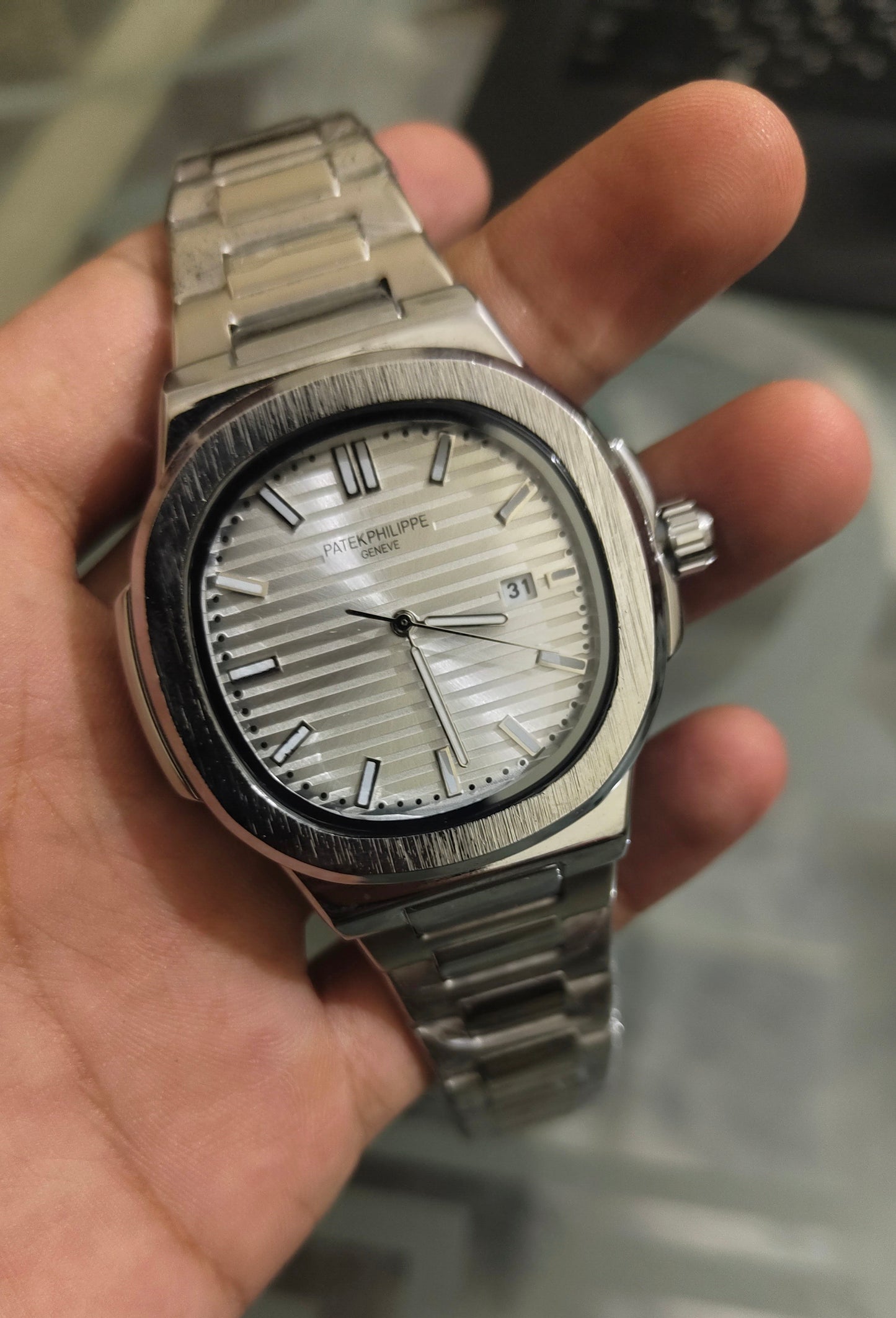 Patek Philippe - Geneve Nautilus Wrist Watch For Men